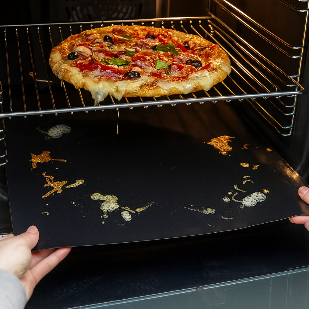 Set 4 folii de protecție pentru aragaz