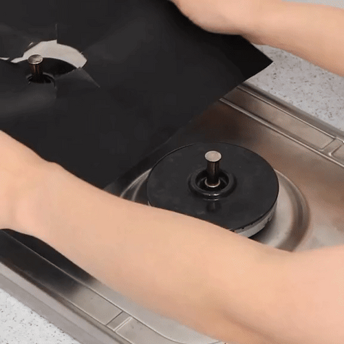 Set 4 folii de protecție pentru aragaz